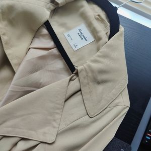Abercrombie Tan Trench